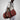 Red Tiger Stripe Duffel Bag — Bold Animal Print Travel Gym Bag