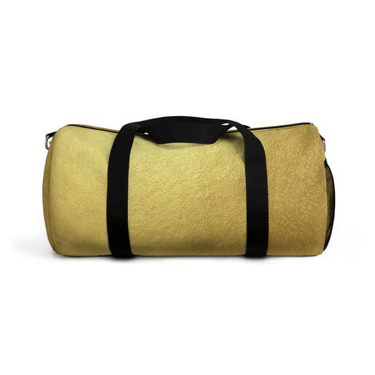Yellow Minimalist Duffel Bag — Lightweight Travel & Gym Bag