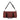 Red Tiger Stripe Duffel Bag — Bold Animal Print Travel Gym Bag