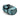 Blue Zebra Print Duffel Bag — Travel Gym Weekend Bag