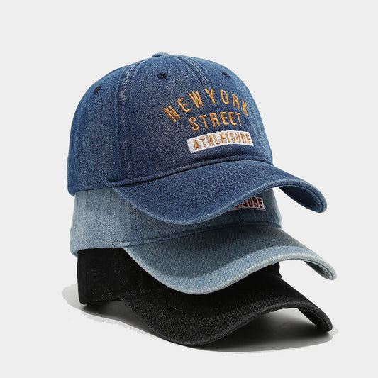 Letter Embroidered Peaked Cap Spring And Summer Outdoor Sports Fashion Sun Hat