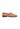 Beige Calf Leather Loafers – Elegant Women’s Flat Shoes With Metal Stud Detail