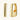 Chunky segmented gold-plated huggie hoop earrings with bamboo-inspired geometric design on white background.