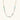 Gold chain necklace with seafoam green quartz cylinders, turquoise beads, and baroque pearl on cream background
