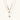 Three-layer 14K gold plated necklace with coin discs and dual heart pendants on cream background