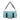 Blue Zebra Print Duffel Bag — Travel Gym Weekend Bag