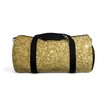 Gold Glitter Duffel Bag — Sparkle Travel & Gym Bag