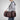 Brown Geometric Pattern Duffel Bag —Travel Gym Weekend Bag