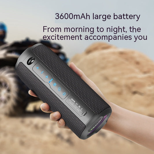 Best of Utrano Outdoor Waterproof Vehicle-mounted Wireless Bluetooth Speaker