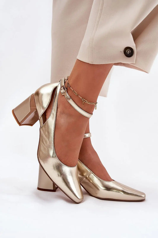 Block heel pumps model 212997 Step in style
