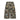 Camouflage straight leg five inch shorts