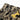 Camouflage straight leg five inch shorts