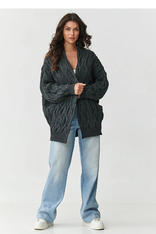 Cardigan model 217406 Makadamia