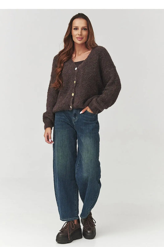 Cardigan model 219737 Makadamia