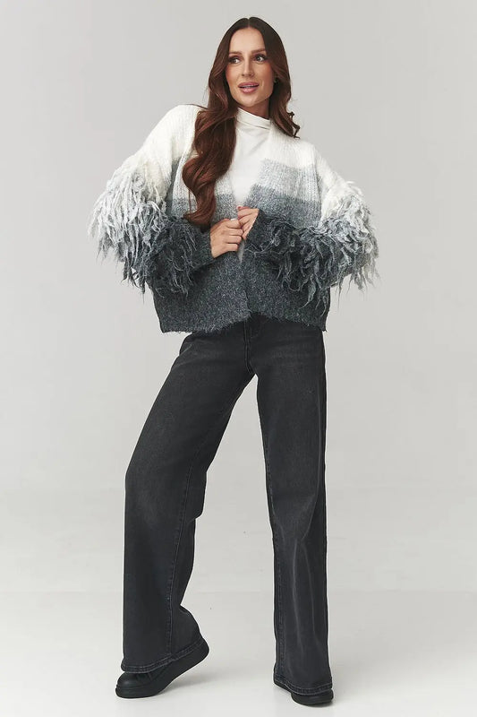 Cardigan model 220770 Makadamia