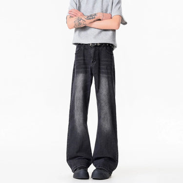 Cleanfit Washed Blue Jeans Men Lightweight Clean Style Casual Pants