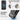 DG.MING M5 Series Zip RFID Multi Card Detachable Leather Phone Case, For iPhone Air, For iPhone 16 Pro Max, For iPhone 16 Pro, For iPhone 16 Plus