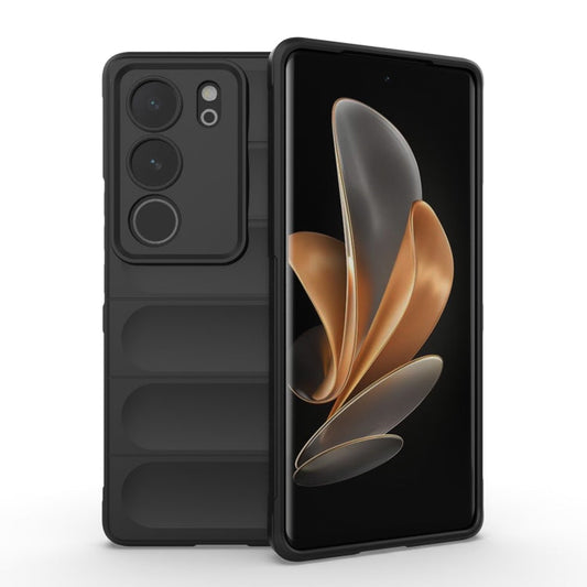 Magic Shield TPU + Flannel Phone Case, For vivo S17e, For vivo iQOO Neo8