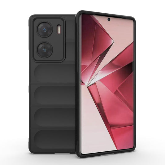 Magic Shield TPU + Flannel Phone Case, For vivo S17 Pro, For vivo S17