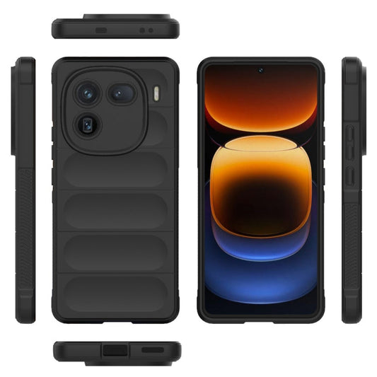 Magic Shield TPU + Flannel Phone Case, For vivo V29e 4G Global, For vivo Y36 4G