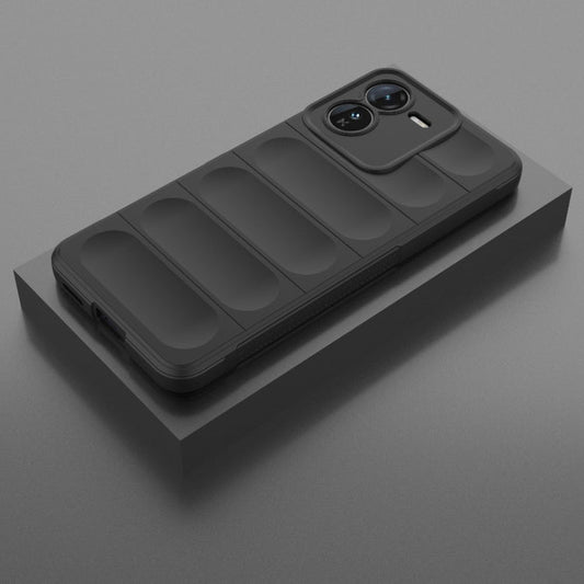 Magic Shield TPU + Flannel Phone Case, For vivo Y200E 5G Global / Y100 5G IDN, For vivo iQOO Neo9