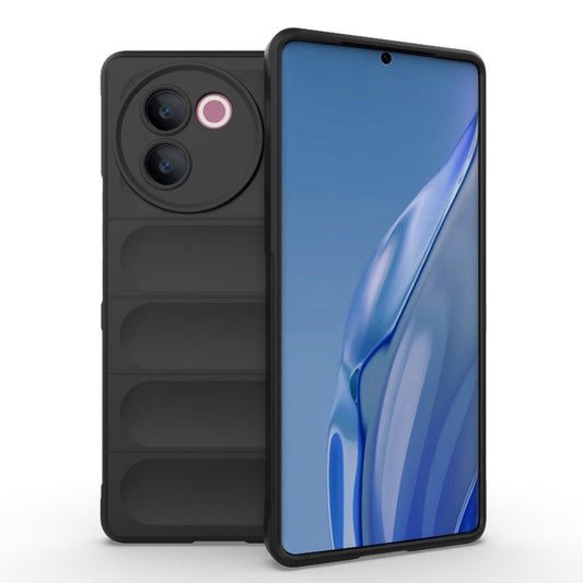 Magic Shield TPU + Flannel Phone Case, For vivo iQOO Z9 5G, For vivo iQOO Z9 Turbo 5G