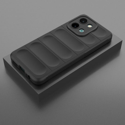 Magic Shield TPU + Flannel Phone Case, For vivo iQOO Z9X 5G, For vivo T3X 5G Global