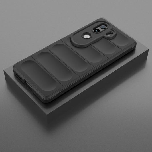 Magic Shield TPU + Flannel Phone Case, For vivo T3 Lite 5G India / Y28s Global, For vivo Y38 5G / Y58 5G Global