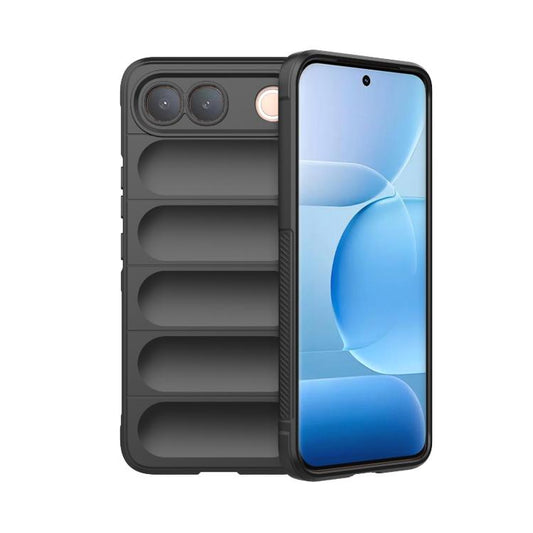Magic Shield TPU + Flannel Phone Case, For vivo T5 Pro 5G Global, For vivo V70 FE 5G Global