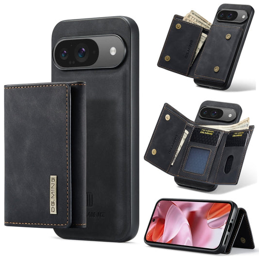 DG.MING M1 Series 3-Fold Multi Card Wallet + Magnetic Phone Case, For Google Pixel 8, For Google Pixel 7a