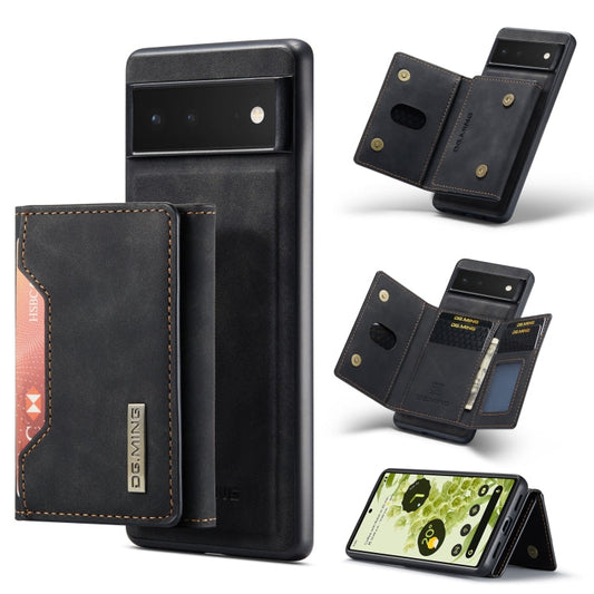 DG.MING M2 Series 3-Fold Multi Card Bag + Magnetic Phone Case, For Google Pixel 6