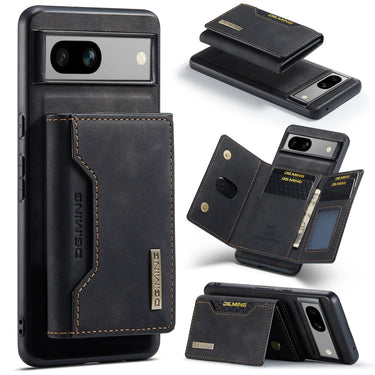 DG.MING M2 Series 3-Fold Multi Card Bag + Magnetic Phone Case, For Google Pixel 7A, For Google Pixel 6