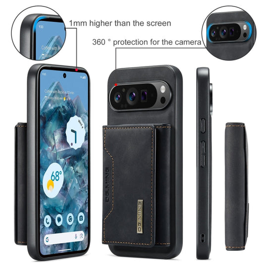 DG.MING M2 Series 3-Fold Multi Card Bag + Magnetic Phone Case, For Google Pixel 7A, For Google Pixel 6