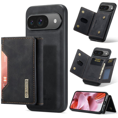 Google Pixel 6 Series 3-Fold Multi Card Bag + Magnetic Phone Cases