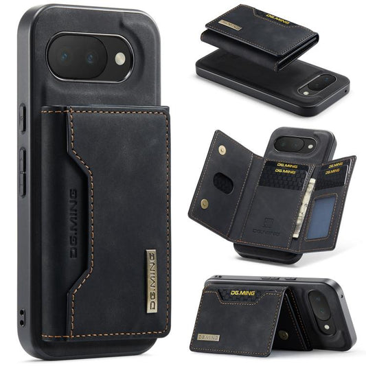 DG.MING M2 Series 3-Fold Multi Card Bag + Magnetic Phone Case, For Google Pixel 9a, For Google Pixel 9 Pro XL, For Google Pixel 9 / 9 Pro, For Google Pixel 8A