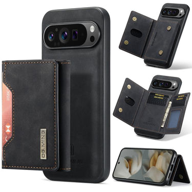DG.MING M2 Series 3-Fold Multi Card Bag + Magnetic Phone Case, For Google Pixel 7A, For Google Pixel 6