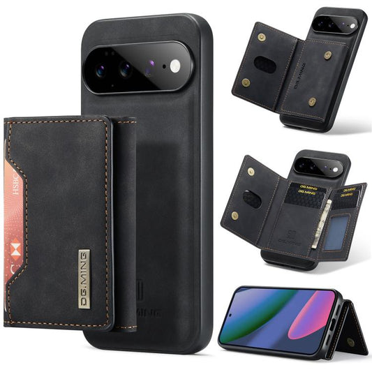 DG.MING M2 Series 3-Fold Multi Card Bag + Magnetic Phone Case, For Google Pixel 9a, For Google Pixel 9 Pro XL, For Google Pixel 9 / 9 Pro, For Google Pixel 8A
