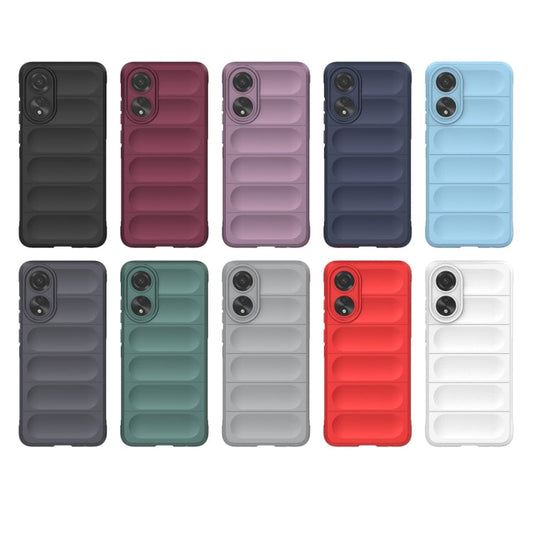 Magic Shield TPU + Flannel Phone Case, For OPPO A78 4G Global, For OPPO Find X8 Pro 5G