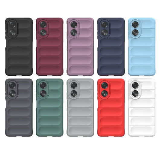 Magic Shield TPU + Flannel Phone Case, For OPPO A78 4G Global, For OPPO Find X8 Pro 5G