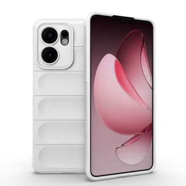 Magic Shield TPU + Flannel Phone Case, For OPPO A3X 5G India, For OPPO Reno12 F 5G Global