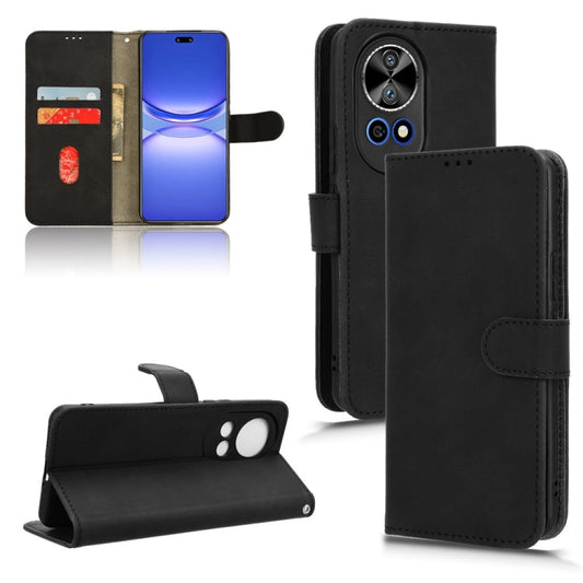 Skin Feel Magnetic Flip Leather Phone Case, For Huawei Mate 60, For Huawei Mate 60 Pro 5G