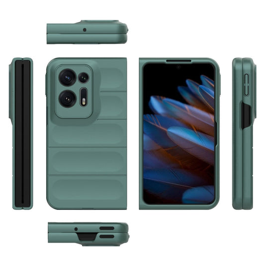 Magic Shield Fold PC Shockproof Phone Case, For OPPO Find N2, For OPPO Find N2 Flip
