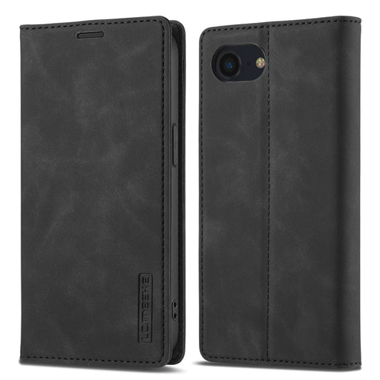LC.IMEEKE Strong Magnetism Microfiber Leather Phone Case, For iPhone 17 Pro Max, For iPhone 17 Pro, For iPhone 17, For iPhone Air