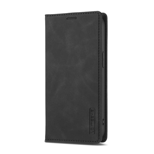 LC.IMEEKE Strong Magnetism Microfiber Leather Phone Case, For iPhone 17 Pro Max, For iPhone 17 Pro, For iPhone 17, For iPhone Air