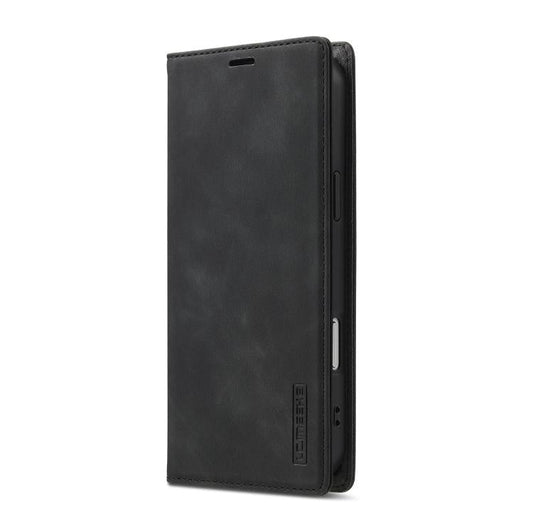 LC.IMEEKE Strong Magnetism Microfiber Leather Phone Case, For iPhone 17 Pro Max, For iPhone 17 Pro, For iPhone 17, For iPhone Air