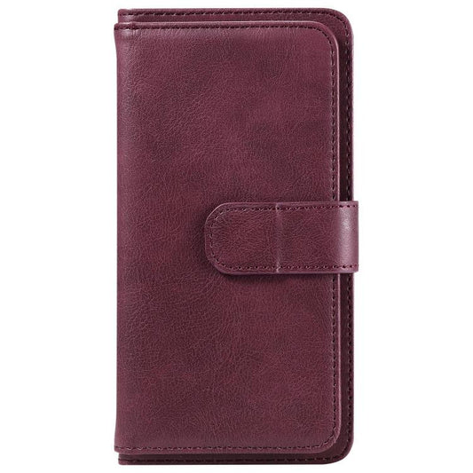 Multi-Function Wallet 10 Card Slots Leather Phone Case, For Redmi Note 17 5G/4G Global 171mm, For Redmi Note 17 Pro+ 5G Global 163mm, For Redmi 17 5G/4G Global 171mm, For Redmi Note 14 5G