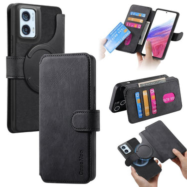 Anti-theft Retro Leather Phone Case For Motorola Edge 50 Pro,Motorola Edge 50 Fusion,Motorola Moto G 5G 2024, Motorola Moto G Stylus 5G 2024
