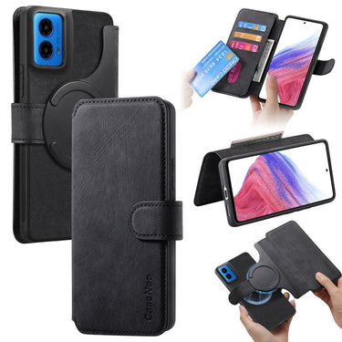 Anti-theft Retro Leather Phone Case For Motorola Edge 50, Motorola Moto G85, Motorola Moto G85 EU,Motorola Edge 50 Ultra