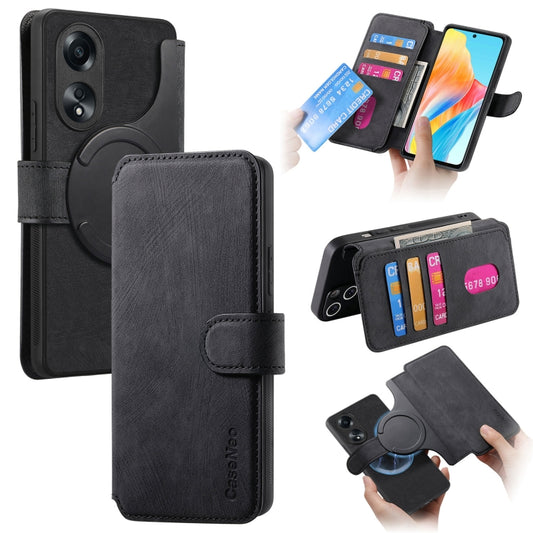 CaseNeo MagSafe RFID Anti-theft Retro Leather Phone Case, For OPPO A58 4G, For OPPO Reno10 5G Global, For OPPO A78 4G, For OPPO A78 5G