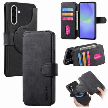 CaseNeo MagSafe RFID Anti-theft Retro Leather Phone Case, For Galaxy A36 5G, For Galaxy A16 4G / 5G, For Galaxy A15 5G, For Galaxy A55 5G